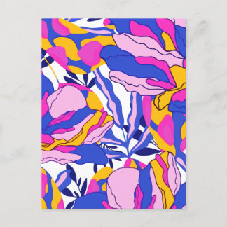 Trippy Flower Feestdagenkaart