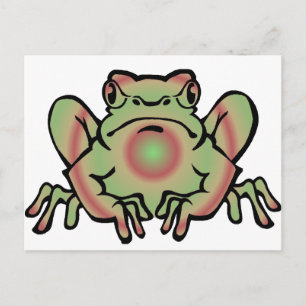 Trippy Frog Briefkaart
