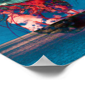 Trippy Funky Jellyfish Art Print (Hoek)