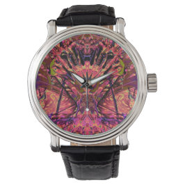 Trippy Garland Horloge