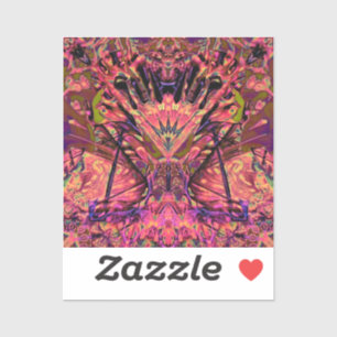 Trippy Garland Sticker