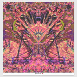 Trippy Garland Sticker