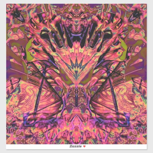 Trippy Garland Sticker (Vel)