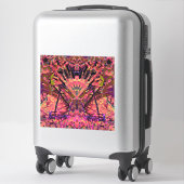 Trippy Garland Sticker (Koffer)