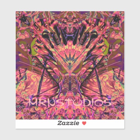 Trippy Garland Sticker (Vel)