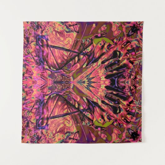 Trippy Garland Wandkleed (Voorkant (horizontaal))