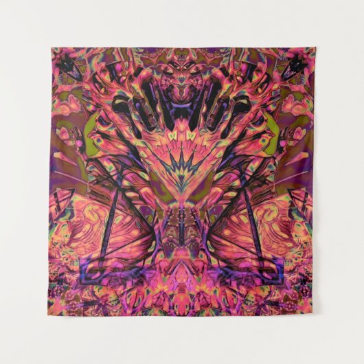 Trippy Garland Wandkleed (Voorkant)