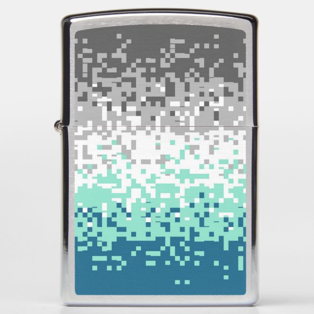 Trippy Gepixelde Abstracte Frayromantische Pride V (Voorkant)