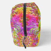 Trippy Groovy Funky Psychedelic Fractal Burst Toilettasje (Rechts)