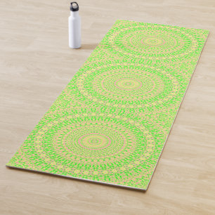 Trippy Hippie Kleurrijke Eclectische Maximalistisc Yogamat