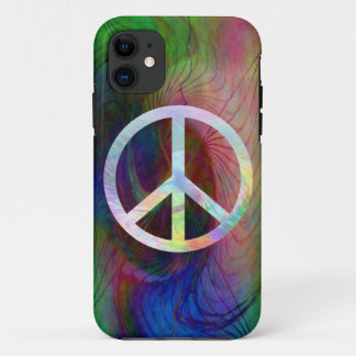 Trippy Hippy iPhone 11 Hoesje