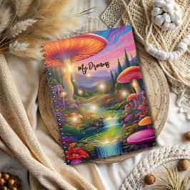 Trippy Hippy Fantasy Spiraal Foto Notitieboek