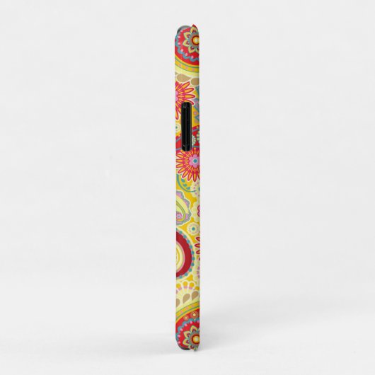 Trippy Hippy Retro Paisley Case-Mate iPhone Case (Achterkant/rechts)