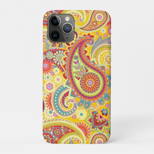 Trippy Hippy Retro Paisley Case-Mate iPhone Case (Achterkant)