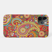 Trippy Hippy Retro Paisley Case-Mate iPhone Case (Achterkant (horizontaal))