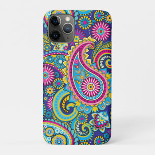 Trippy Hippy Retro Paisley iPhone 11 Pro Hoesje