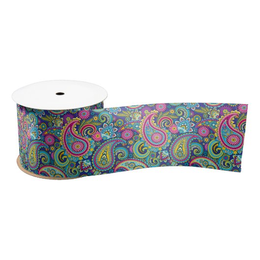 Trippy Hippy Retro Paisley Lint (Spoel)