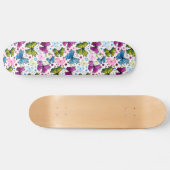 Trippy Hippy Retro Paisley Skateboard (Horizontaal)