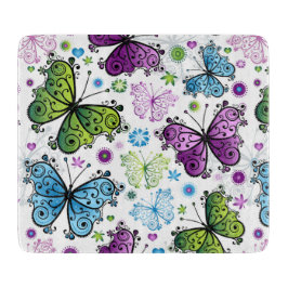 Trippy Hippy Retro Paisley Snijplank