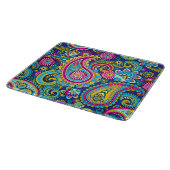 Trippy Hippy Retro Paisley Snijplank (Hoek)