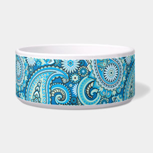 Trippy Hippy Retro Paisley Voerbakje