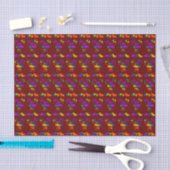 Trippy Holly Canes Tissuepapier (Craft)