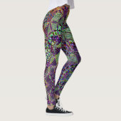 Trippy kalidiescope abstracte leggings (Rechts)