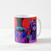 trippy-kunstje koffiemok (Voorkant rechts)