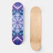Trippy Kunstpatronen Skateboard (Voorkant)