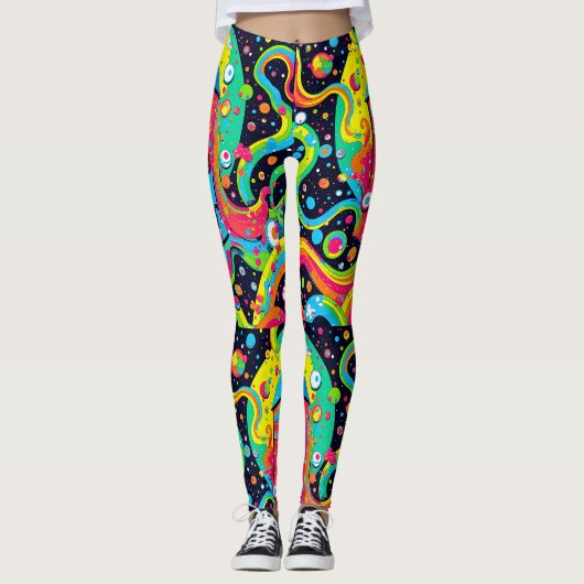trippy leggings (Voorkant)