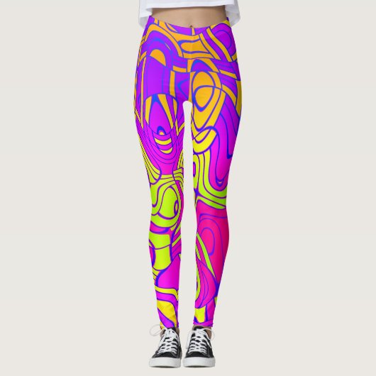 Trippy Leggings (Voorkant)