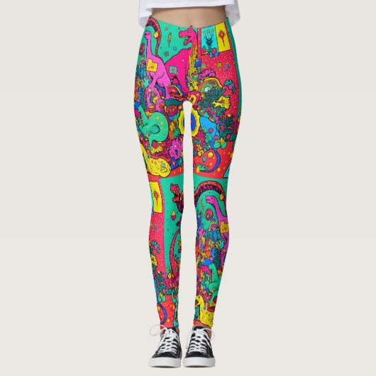 Trippy Leggings (Voorkant)