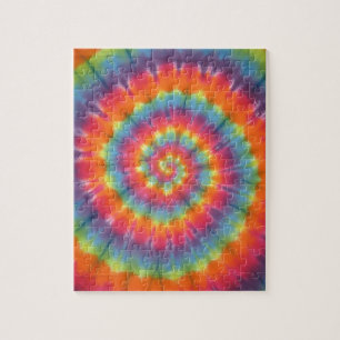 Trippy Little Swirl Tie Dye PhatDyes Legpuzzel