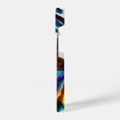 Trippy mountian sky illusion ai generated iPhone hoesje (Linkerkant)