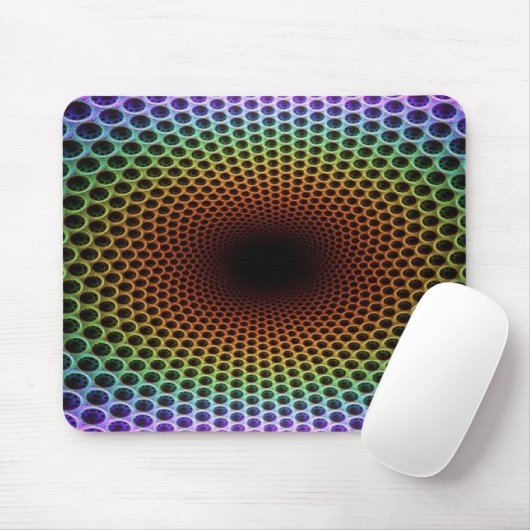 Trippy mousepad muismat (Met muis)