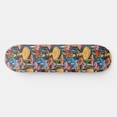 Trippy Mushroom Art Peinture Skateboard (Horz)