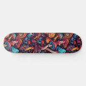 Trippy Mushroom Art Schilderij Skateboard (Horizontaal)