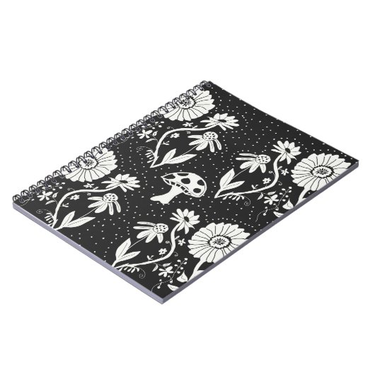 Trippy Mushroom Notitieboek (Linkerzijde)