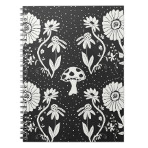 Trippy Mushroom Notitieboek