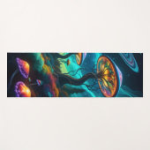 Trippy Mushroom Planet II Yogamat (Voorkant (horizontaal))