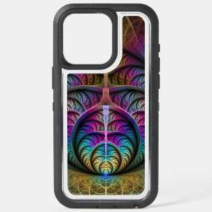Trippy Patterned Kleurrijke Abstracte Fractal Art