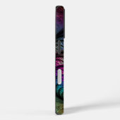 Trippy Patterned Kleurrijke Abstracte Fractal Art Case-Mate iPhone Case (Achterkant / Rechts)