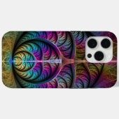 Trippy Patterned Kleurrijke Abstracte Fractal Art Case-Mate iPhone Case (Achterkant (horizontaal))