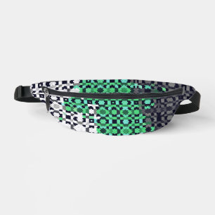 Trippy Pixelated Abstract Neutrois Pride Flag Heuptasje