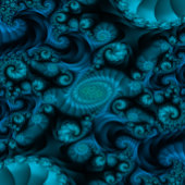 Trippy Psychedelische Fractale Regenboog Sticker