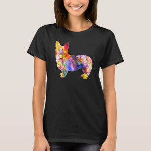 Trippy Psychedelische Kleurrijke Kunst Pembroke We T-shirt