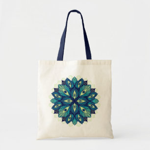 Trippy Psychedelische Ogen Floral Art – Surrealist Tote Bag