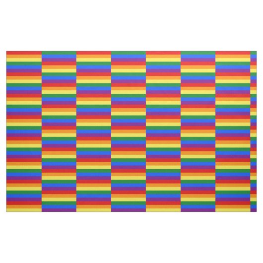 Trippy Rainbow Pride Stof (Fat Quarter)
