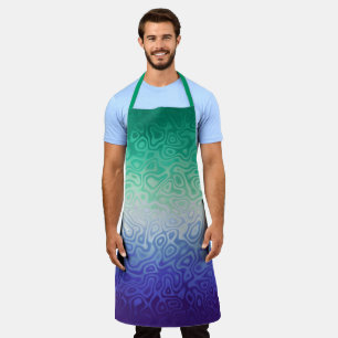 Trippy Ripply Funky Boho MLM Mannen Die Van Mannen Schort