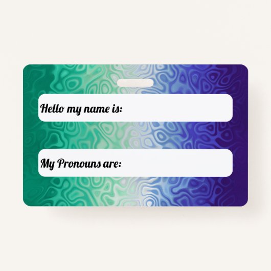 Trippy Rippy Funky Boho MLM Mannen Loving Mannen P Badge (Voorkant)